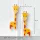 Handcrafted Acacia Wood Giraffe Cupboard Handles Set